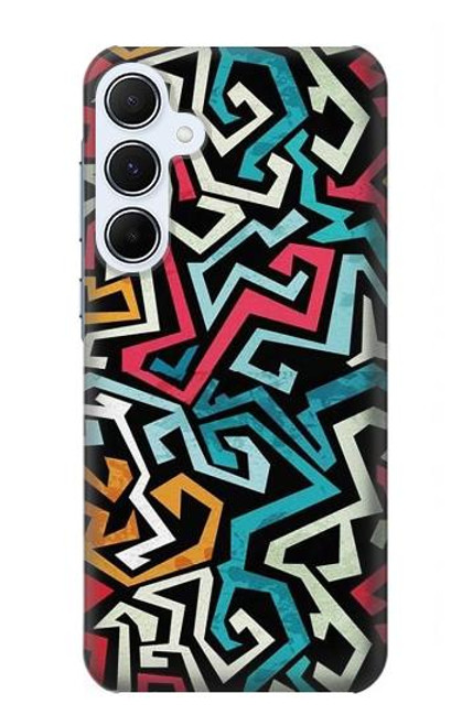 S3712 ポップアートパターン Pop Art Pattern Samsung Galaxy A55 5G バックケース、フリップケース・カバー