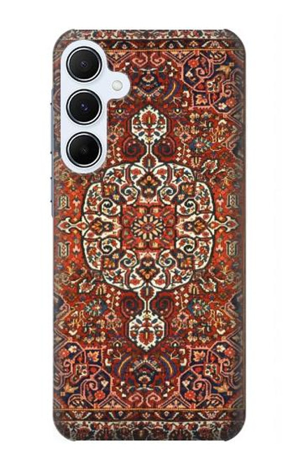 S3813 ペルシャ絨毯の敷物パターン Persian Carpet Rug Pattern Samsung Galaxy A55 5G バックケース、フリップケース・カバー