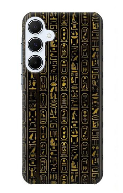 S3869 古代エジプトの象形文字 Ancient Egyptian Hieroglyphic Samsung Galaxy A55 5G バックケース、フリップケース・カバー