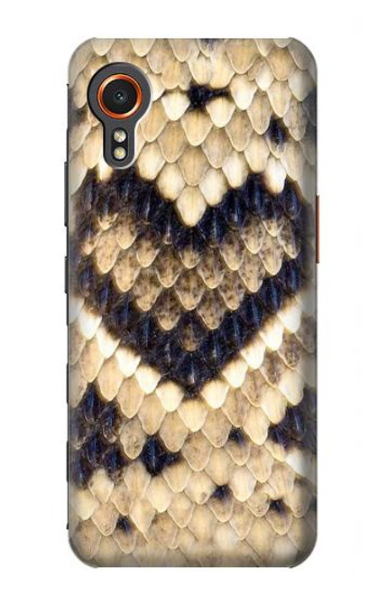 S3417 ダイヤモンドガラガラヘビグラフィックプリント Diamond Rattle Snake Graphic Print Samsung Galaxy Xcover7 バックケース、フリップケース・カバー