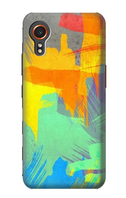 S3423 ブラシストローク Brush Stroke Samsung Galaxy Xcover7 バックケース、フリップケース・カバー