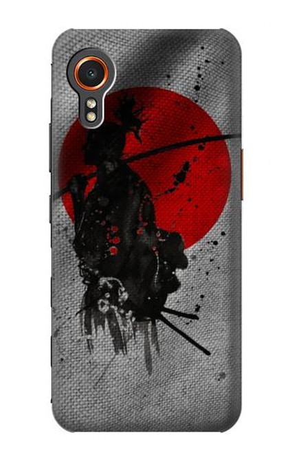 S3517 日本国旗Sa Japan Flag Samurai Samsung Galaxy Xcover7 バックケース、フリップケース・カバー