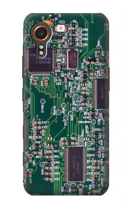 S3519 電子回路基板のグラフィック Electronics Circuit Board Graphic Samsung Galaxy Xcover7 バックケース、フリップケース・カバー