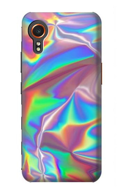 S3597 ホログラフィック写真印刷 Holographic Photo Printed Samsung Galaxy Xcover7 バックケース、フリップケース・カバー