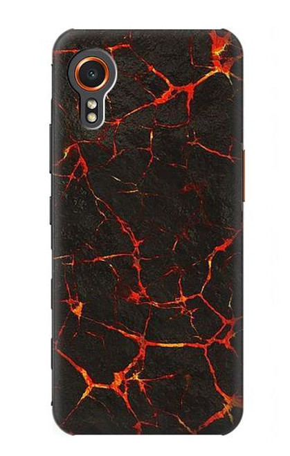 S3696 溶岩マグマ Lava Magma Samsung Galaxy Xcover7 バックケース、フリップケース・カバー