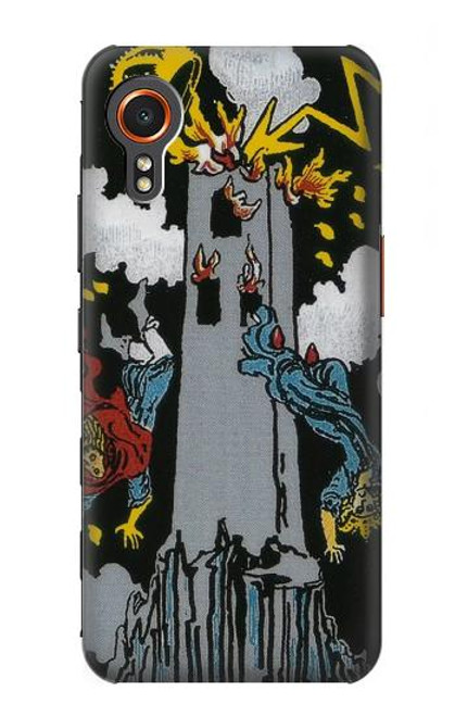 S3745 タロットカードタワー Tarot Card The Tower Samsung Galaxy Xcover7 バックケース、フリップケース・カバー