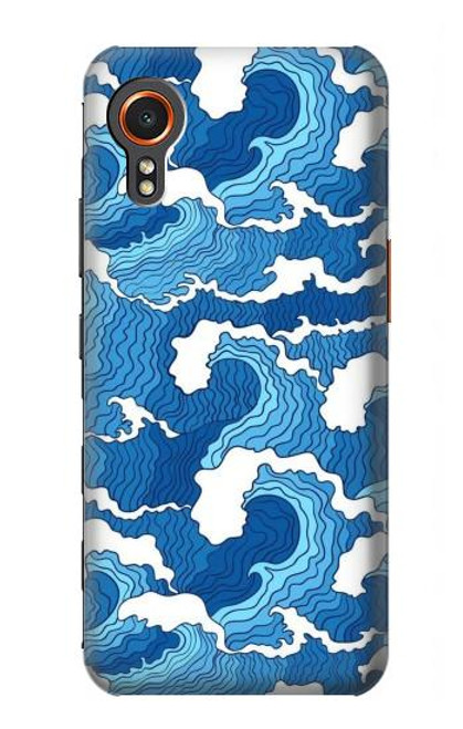 S3901 美しい嵐の海の波 Aesthetic Storm Ocean Waves Samsung Galaxy Xcover7 バックケース、フリップケース・カバー