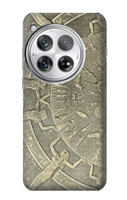 S3396 デンデラ星座古代エジプト Dendera Zodiac Ancient Egypt OnePlus 12 バックケース、フリップケース・カバー