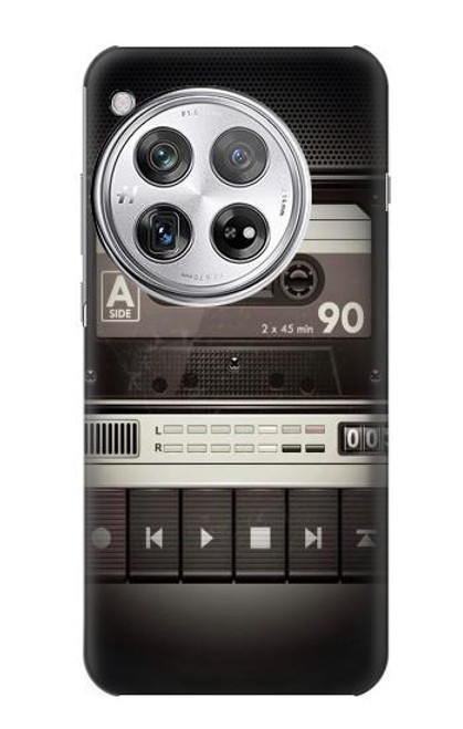 S3501 ビンテージカセットプレーヤー Vintage Cassette Player OnePlus 12 バックケース、フリップケース・カバー