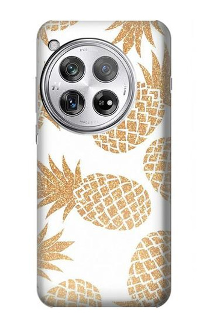 S3718 シームレスパイナップル Seamless Pineapple OnePlus 12 バックケース、フリップケース・カバー