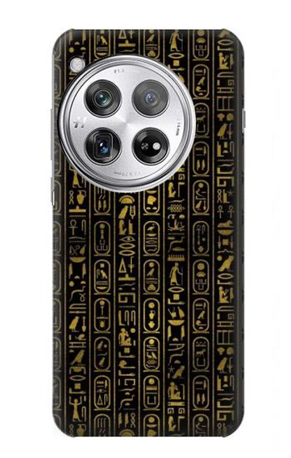 S3869 古代エジプトの象形文字 Ancient Egyptian Hieroglyphic OnePlus 12 バックケース、フリップケース・カバー