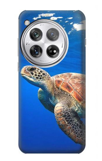 S3898 ウミガメ Sea Turtle OnePlus 12 バックケース、フリップケース・カバー