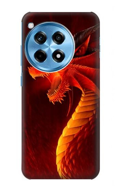 S0526 レッド・ドラゴン Red Dragon OnePlus 12R バックケース、フリップケース・カバー