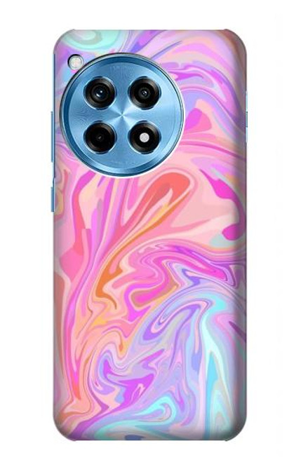 S3444 デジタルアートカラフルな液体 Digital Art Colorful Liquid OnePlus 12R バックケース、フリップケース・カバー