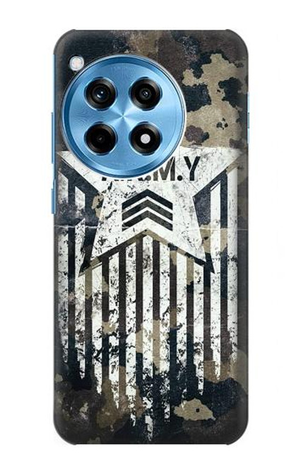 S3666 陸軍迷彩迷彩 Army Camo Camouflage OnePlus 12R バックケース、フリップケース・カバー