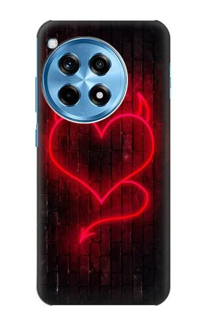 S3682 デビルハート Devil Heart OnePlus 12R バックケース、フリップケース・カバー