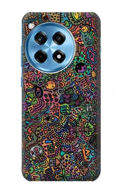 S3815 サイケデリックアート Psychedelic Art OnePlus 12R バックケース、フリップケース・カバー
