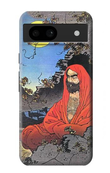 S2234 禅師 Zen Master Bodhidharma Yoshitoshi Google Pixel 8a バックケース、フリップケース・カバー