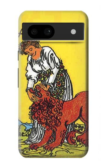 S3458 タロットカード 力 Strength Tarot Card Google Pixel 8a バックケース、フリップケース・カバー