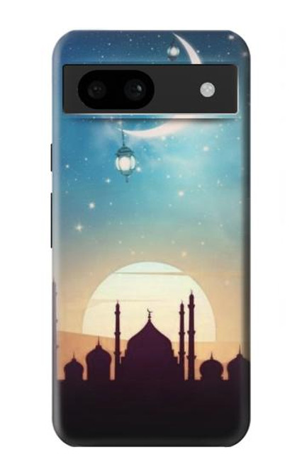 S3502 イスラムの夕日 Islamic Sunset Google Pixel 8a バックケース、フリップケース・カバー