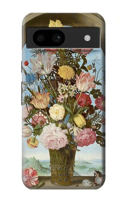 S3749 花瓶 Vase of Flowers Google Pixel 8a バックケース、フリップケース・カバー