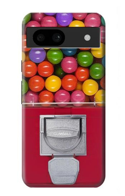 S3938 ガムボール カプセル ゲームのグラフィック Gumball Capsule Game Graphic Google Pixel 8a バックケース、フリップケース・カバー