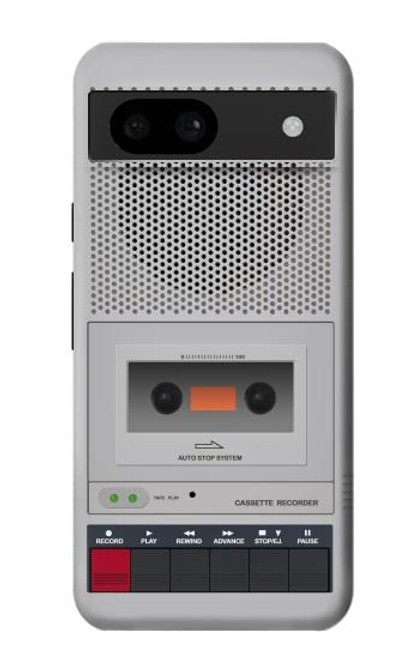 S3953 ビンテージ カセット プレーヤーのグラフィック Vintage Cassette Player Graphic Google Pixel 8a バックケース、フリップケース・カバー