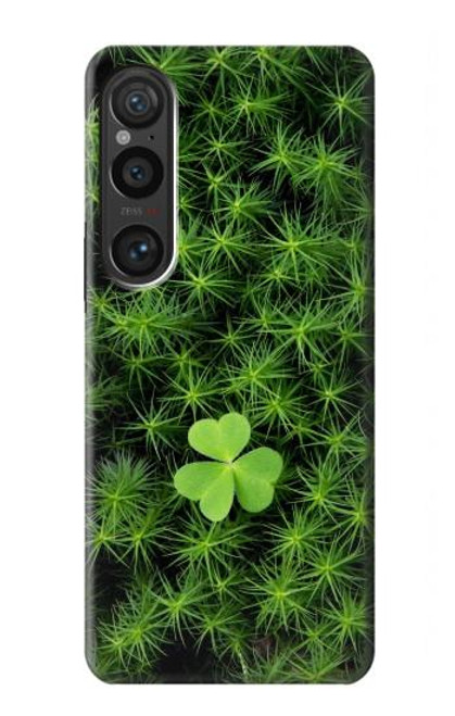 S0358 クローバーリーフ Clover Lucky Leaf Sony Xperia 1 VI バックケース、フリップケース・カバー