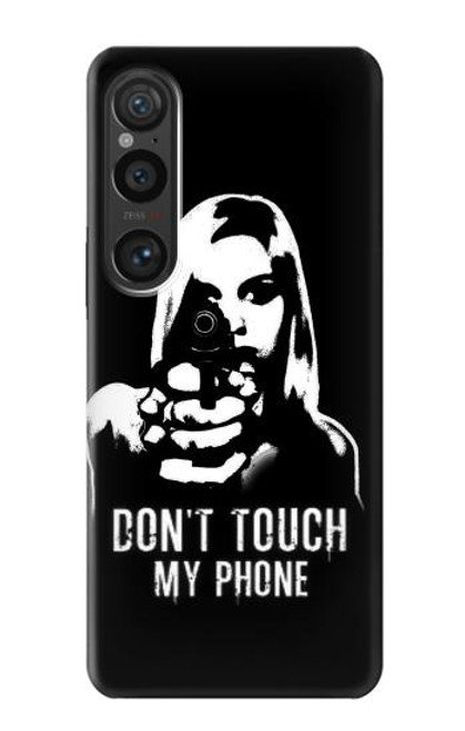 S2518 私の携帯電話を触るな Do Not Touch My Phone Sony Xperia 1 VI バックケース、フリップケース・カバー