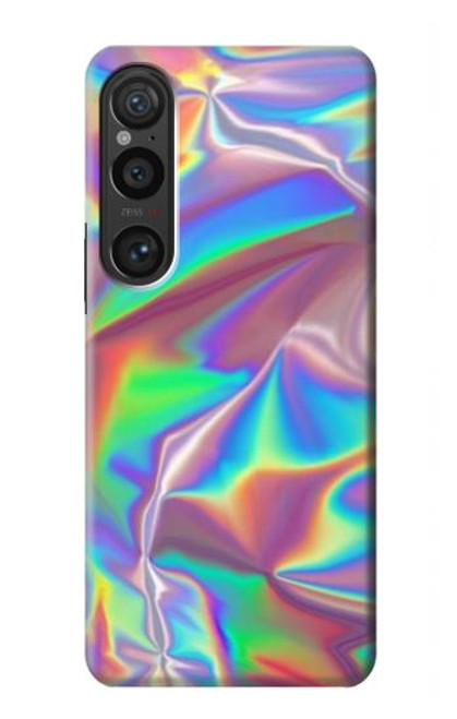 S3597 ホログラフィック写真印刷 Holographic Photo Printed Sony Xperia 1 VI バックケース、フリップケース・カバー
