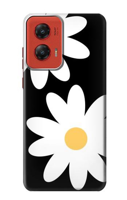 S2315 デイジー白い花 Daisy White Flowers Motorola Moto G Stylus 5G (2024) バックケース、フリップケース・カバー