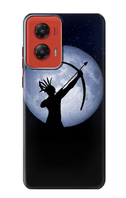 S3489 インディアンハンタームーン Indian Hunter Moon Motorola Moto G Stylus 5G (2024) バックケース、フリップケース・カバー