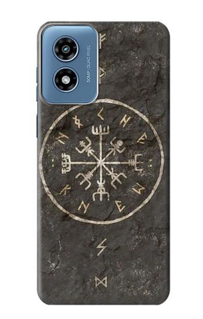 S3413 北欧の古代バイキングシンボル Norse Ancient Viking Symbol Motorola Moto G Play 4G (2024) バックケース、フリップケース・カバー
