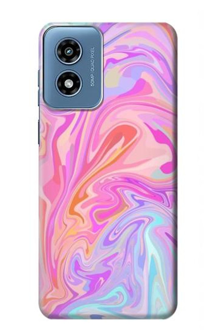 S3444 デジタルアートカラフルな液体 Digital Art Colorful Liquid Motorola Moto G Play 4G (2024) バックケース、フリップケース・カバー