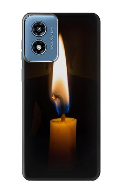 S3530 仏 Buddha Candle Burning Motorola Moto G Play 4G (2024) バックケース、フリップケース・カバー