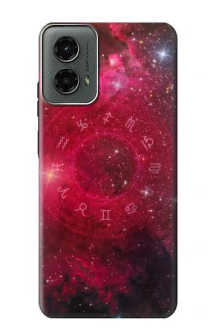 S3368 ゾディアックレッドギャラクシー Zodiac Red Galaxy Motorola Moto G 5G (2024) バックケース、フリップケース・カバー