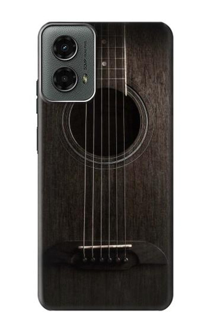 S3834 ブラックギター Old Woods Black Guitar Motorola Moto G 5G (2024) バックケース、フリップケース・カバー