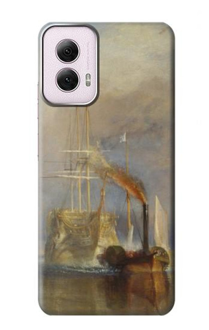 S3338 J. M. W.  J. M. W. Turner The Fighting Temeraire Motorola Moto G Power 5G (2024) バックケース、フリップケース・カバー