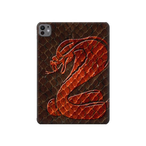 S0663 コブラ 蛇の皮膚 Cobra Snake Skin iPad Pro 11 (2024,2025) タブレットケース