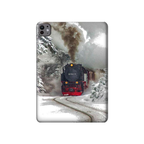 S1509 蒸気機関車 Steam Train iPad Pro 11 (2024,2025) タブレットケース