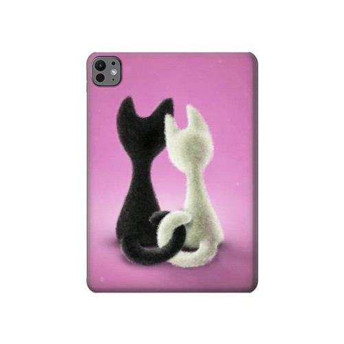 S1832 猫を愛します Love Cat iPad Pro 11 (2024,2025) タブレットケース