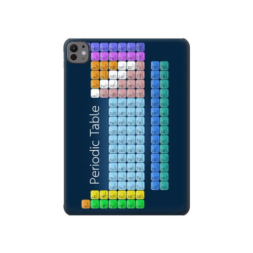 S1847 周期表 Periodic Table iPad Pro 11 (2024,2025) タブレットケース