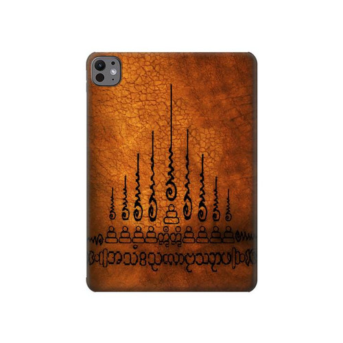 S2252 サクヤン ガオヨード9尖塔 保護タトゥー 9 Sak Yant Yantra Gao Yord The 9 Spires of Protection Tattoo iPad Pro 11 (2024,2025) タブレットケース