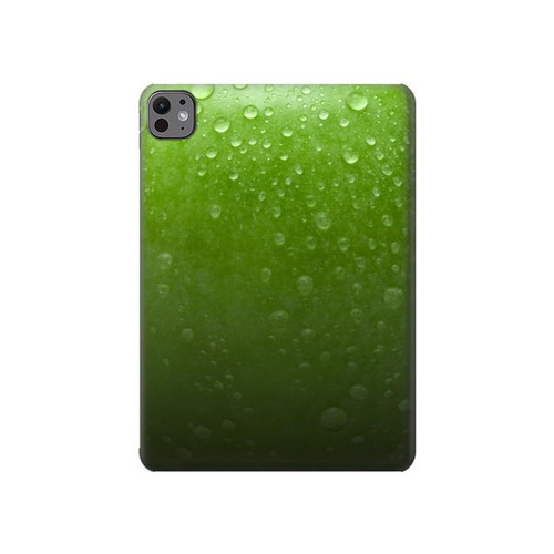 S2475 緑リンゴ Green Apple Texture Seamless iPad Pro 11 (2024,2025) タブレットケース
