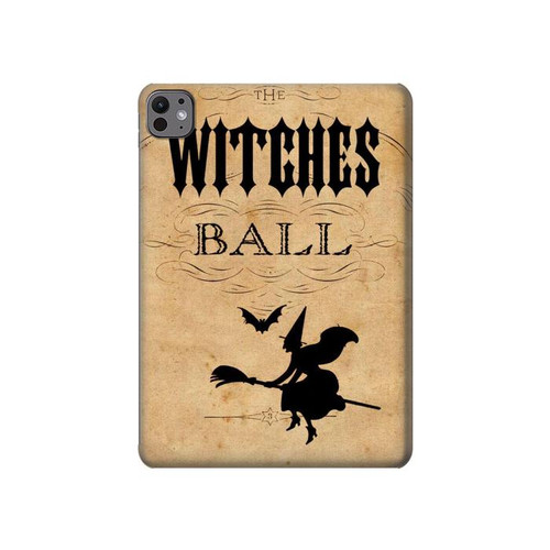 S2648 ヴィンテージハロウィン魔女ボール Vintage Halloween The Witches Ball iPad Pro 11 (2024,2025) タブレットケース