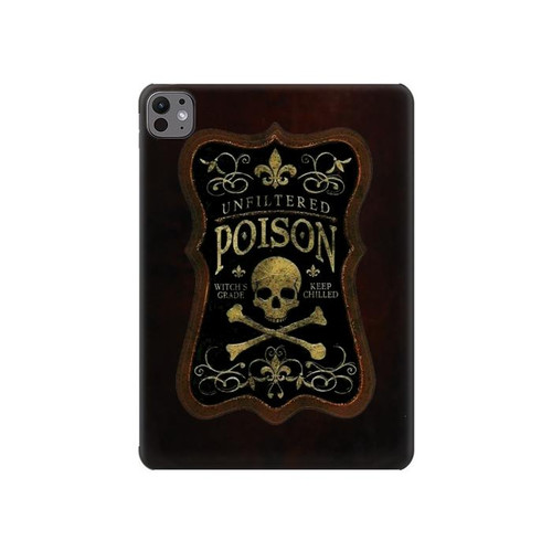 S2649 ヴィンテージポイズンガラスびん Unfiltered Poison Vintage Glass Bottle iPad Pro 11 (2024,2025) タブレットケース