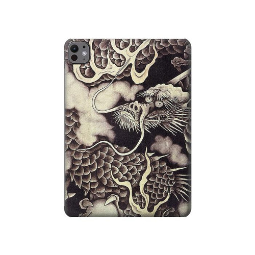 S2719 日本絵画ドラゴン Japan Painting Dragon iPad Pro 11 (2024,2025) タブレットケース