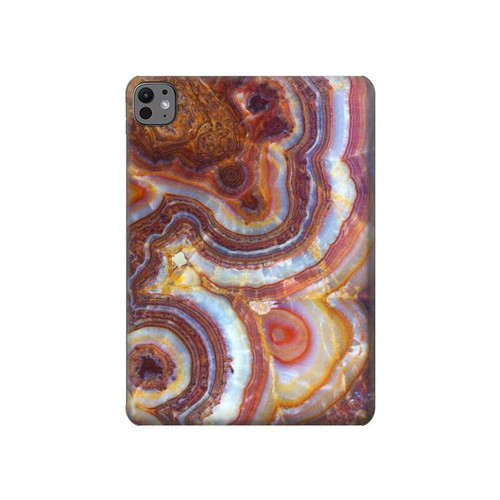 S3034 大理石グラフィック Colored Marble Texture Printed iPad Pro 11 (2024,2025) タブレットケース