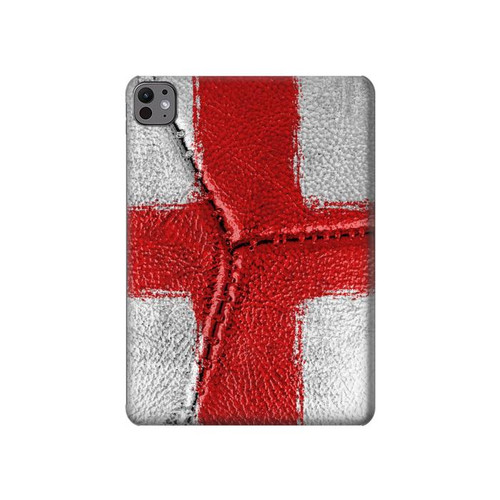 S3316 イングランドの旗ビンテージフットボールのグラフィック England Flag Vintage Football Graphic iPad Pro 11 (2024,2025) タブレットケース