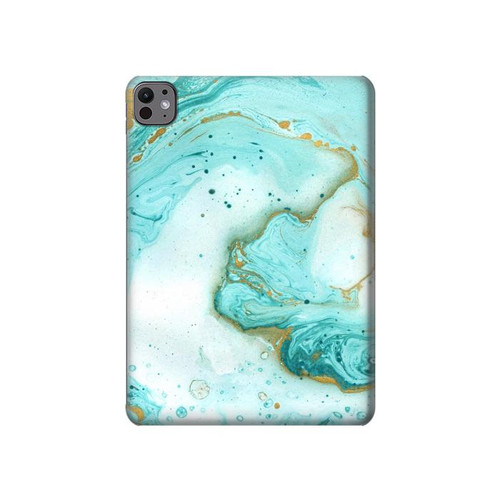 S3399 緑の大理石のグラフィックプリント Green Marble Graphic Print iPad Pro 11 (2024,2025) タブレットケース